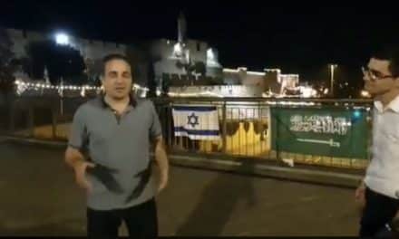 للمرة الثانية.. رفع العلم السعودي والإسرائيلي على أسوار القدس