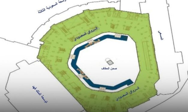 جدل شعبي عقب إزالة اسم “الرواق العثماني” من الحرم المكي واستبداله بـ”الرواق السعودي”